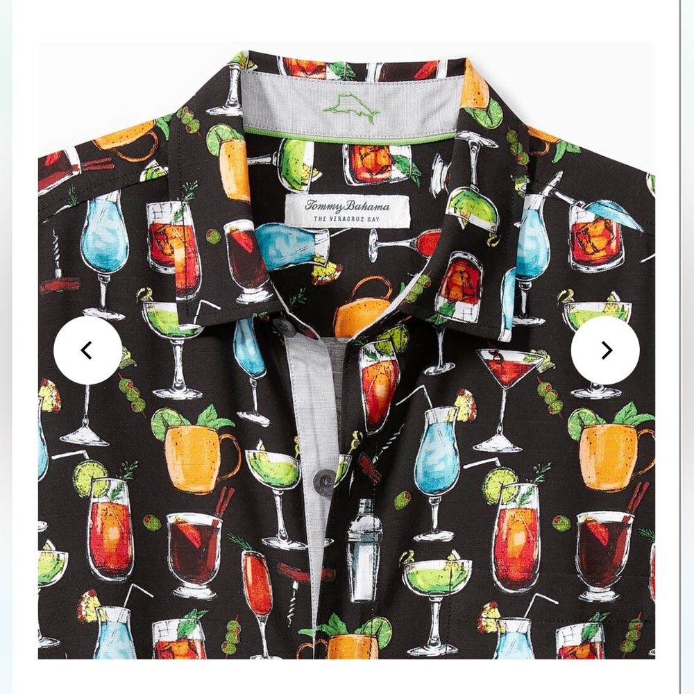 NWT Tommy Bahama Veracruz Cay All Nighter Camp Shirt - Picture 4 of 7